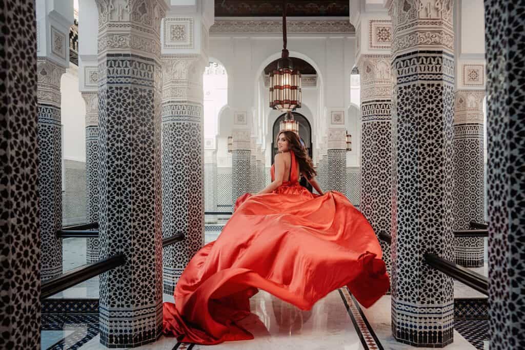 fashion shoot la mamounia